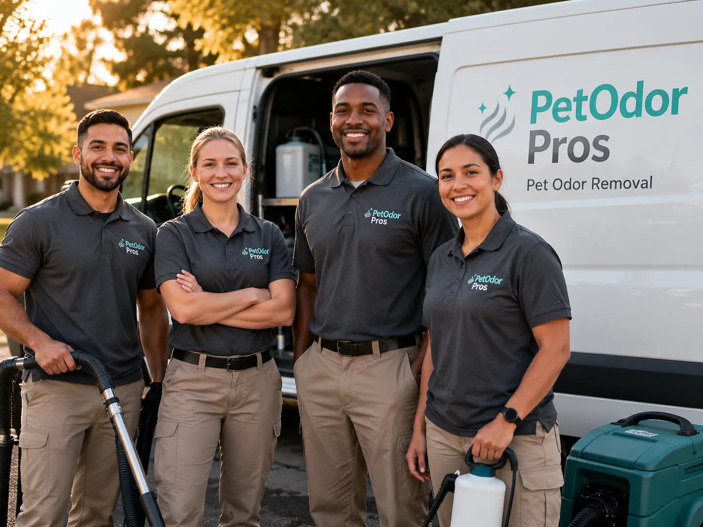 Pet Odor Removal team serving Mercer, ND
